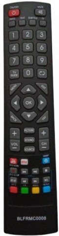 TV pultas Blaupunkt (Youtube, Netflix) universalus